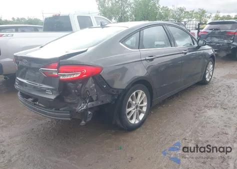 2020 Ford Fusion Hybrid Sel из США, поврежденный, VIN 3FA6P0MU0LR186037